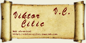 Viktor Cilić vizit kartica